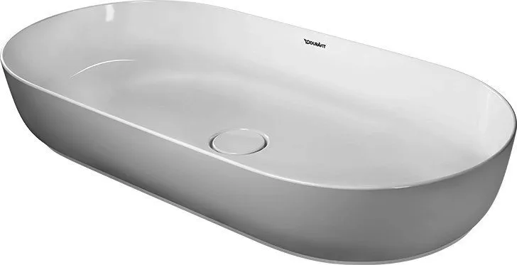 Duravit Aufsatzbecken Luv 800mm o.ÜL, o.HLB, grau seidenmatt, WG
