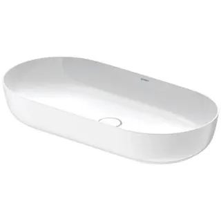Duravit Aufsatzbecken Luv 800mm o.ÜL, o.HLB, weiß seidenmatt, WG