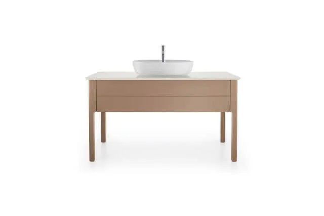 Duravit Aufsatzbecken Luv 600mm o.ÜL, m.HLB, 1 HL, weiß
