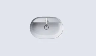 Duravit Aufsatzbecken Luv 600mm o.ÜL, m.HLB, 1 HL, weiß – Bild 4