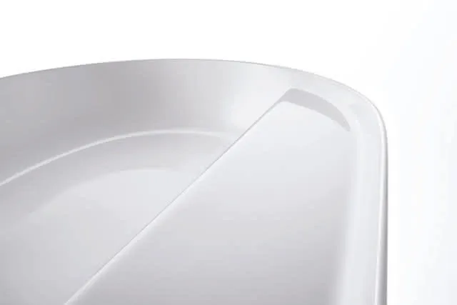 Duravit Aufsatzbecken Luv 800mm o.ÜL, m.HLB, 1 HL, grau seidenmatt