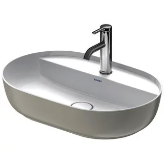 Duravit Aufsatzbecken Luv 600mm o.ÜL, m.HLB, 1 HL, grau seidenmatt – Bild 2
