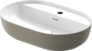 Duravit Aufsatzbecken Luv 600mm o.ÜL, m.HLB, 1 HL, grau seidenmatt – Bild 3