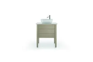Duravit Aufsatzbecken Luv 420mm o.ÜL, m.HLB seitl., 1HL, weiß – Bild 2