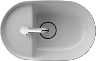 Duravit Aufsatzbecken Luv 420mm o.ÜL, m.HLB seitl., 1HL, weiß – Bild 4