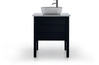 Duravit Aufsatzbecken Luv 420mm o.ÜL,m.HLB seitl.,1HL,weiß,WonderGliss