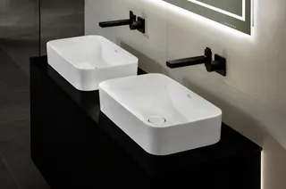Villeroy & Boch Aufsatzwaschbecken Finion 600x350mm Rechteck o. ÜL. Weiß Alpin CeramicPlus – Bild 3
