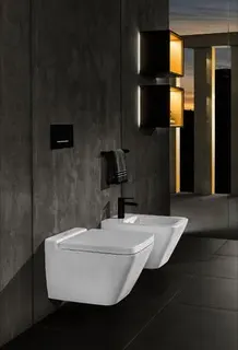Villeroy & Boch Bidet Finion 320x375x560mm Rechteck wandhängend Weiß Alpin CeramicPlus – Bild 2