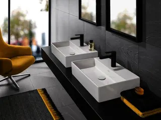 Villeroy & Boch AufsatzWT Memento 2.0 600x420mm re-eckig 1HL. o. ÜL. Weiß Alpin – Bild 3