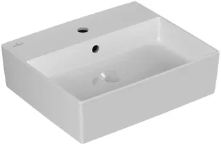 Villeroy & Boch AufsatzWT Memento 2.0 498x420mm re-eckig 1HL. m. ÜL. Weiß Alpin cplus – Bild 3