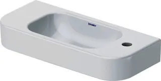 Duravit Handwaschbecken Happy D.2 500 mm ohne ÜL, mit HLB, HL rechts, weiß – Bild 2