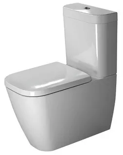 Duravit Stand-WC Kombi Happy D.2 630 mm Tiefspüler,f.SPK,Abg.Vario,weiß,HYG