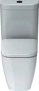 Duravit Stand-WC Kombi Happy D.2 630 mm Tiefspüler, f.SPK, Abg.Vario, weiß