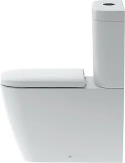 Duravit Stand-WC Kombi Happy D.2 630 mm Tiefspüler,f.SPK,Abg.Vario,weiß,HYG – Bild 3