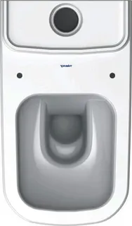 Duravit Stand-WC Kombi Happy D.2 630 mm Tiefspüler, f.SPK, Abg.Vario, weiß – Bild 3