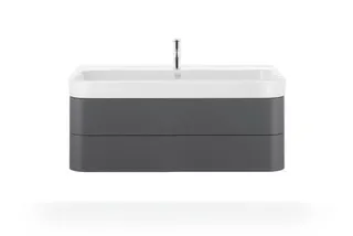 Duravit Möbelwaschtisch Happy D.2 1200 mm m.ÜL, m.HLB, 1HL mitte, weiß