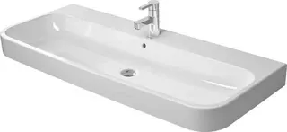 Duravit Möbelwaschtisch Happy D.2 1200 mm m.ÜL, m.HLB, 1HL mitte, weiß – Bild 2