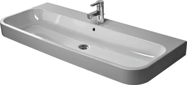 Duravit Möbelwaschtisch Happy D.2 1200 mm m.ÜL, m.HLB, 1 HL, geschl., weiß