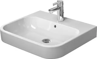Duravit Möbelwaschtisch Happy D.2 600 mm mit ÜL, mit HLB, 1 HL geschl.