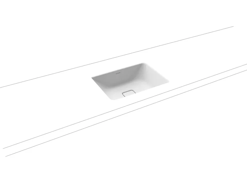 Kaldewei WB CONO UNTERBAUWASCHTISCH Mod.3078, 470x381mm,alpinweiß matt,PEFF,AD,oÜL