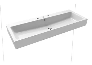 Kaldewei WB PURO WANDWASCHTISCH Mod.3167,1200x 460mm,alpinweiß,PEFF,AD,m. 3HL,mÜL,chr