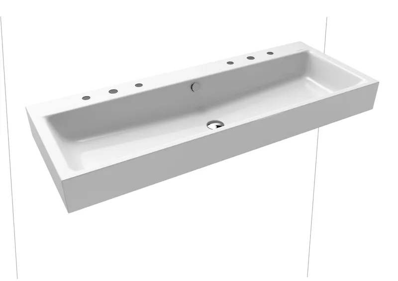 Kaldewei WB PURO Mod.3167-D,1200x460mm,alpwe, PEFF,AD,m. 2x3HL,mÜL,chr