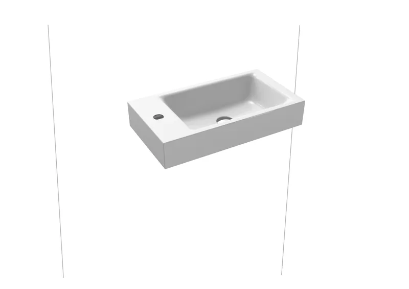 Kaldewei WB PURO AUFSATZ-HANDWASCHTISCH Mod. 3166,550x300mm,alpwe,PEFF,AD,m. 1HL,oÜL