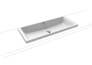 Kaldewei WB PURO S Mod.3174,900x385mm,alpwe, PEFF,AD,mÜL,chr