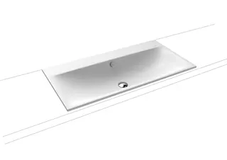 Kaldewei WB SILENIO EINBAUWASCHTISCH Mod.3038, 900x460mm,alpwm,PEFF,AD,mÜL,chr