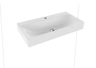 Kaldewei WB SILENIO WANDWASCHTISCH Mod.3045, 900x460mm,alpinweiß,PEFF,AD,m. 1HL,oÜL