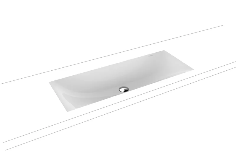 Kaldewei WB SILENIO UNTERBAUWASCHTISCH Mod. 3048,934x391mm,alpinweiß,PEFF,AD,oÜL