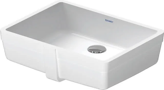 Duravit Einbauwaschtisch Vero 430 mm EB v.unten, m.ÜL, o.HLB, weiß