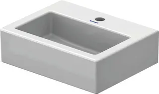 DU Handwaschbecken Vero Med 450 mm ohne ÜL, mit HLB, 1 HL, weiß