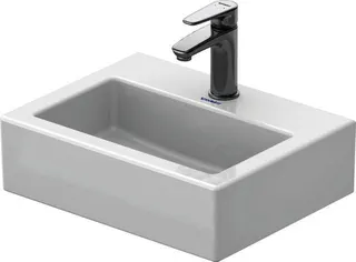 Duravit Handwaschbecken Vero Med 450 mm ohne ÜL, mit HLB, 1 HL, weiß – Bild 2