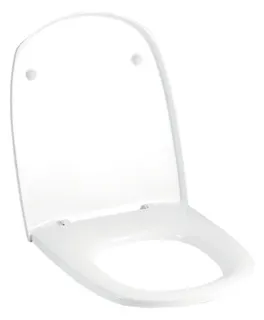 Geberit Vitelle WC-Sitz, weiß Scharniere Edelstahl – Bild 2