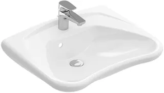 Waschtisch Omnia-vita 60cm ohne Überlauf ohne Hahnloch, 7119 60 01 weiß