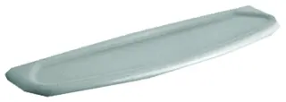 VB Ablegeplatte O.novo 600x165x80mm Weiß Alpin