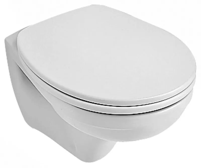 V&B Wand-Tiefspülklosett Omnia Compact 7667 10 01 weiß