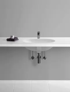 Villeroy & Boch Unterbauwaschbecken O.novo 600x350mm Oval mit Überlauf Weiß Alpin – Bild 2