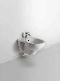 Villeroy & Boch Bidet O.novo 560x360x320mm Oval wandhängend Weiß Alpin CeramicPlus – Bild 3