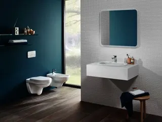 Villeroy & Boch Bidet O.novo 560x360x320mm Oval wandhängend Weiß Alpin CeramicPlus – Bild 4