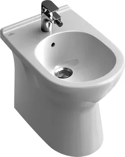 VB Bidet O.novo 560x360x320mm Oval bodenstehend Weiß Alpin