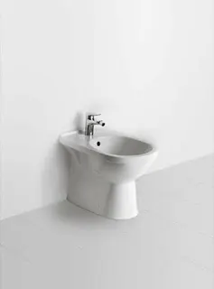 Villeroy & Boch Bidet O.novo 560x360x320mm Oval bodenstehend Weiß Alpin – Bild 3