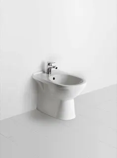 Villeroy & Boch Bidet O.novo 560x360x320mm Oval bodenstehend Weiß Alpin CeramicPlus – Bild 3