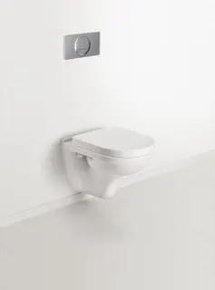 Villeroy & Boch Tiefspül-WC O.novo 360x490x330mm ov wandh. Abg. waagr. Weiß Alpin cplus – Bild 2