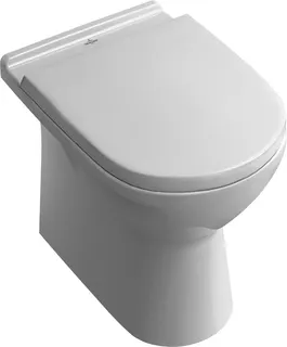 Villeroy & Boch Tiefspül-WC O.novo 360x560x400mm ov bodenst. Abgang waagerecht Weiß Alpin