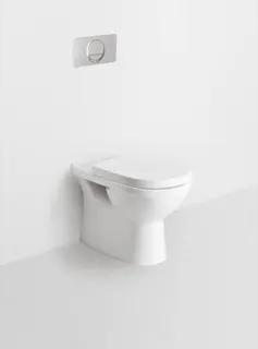 Villeroy & Boch Tiefspül-WC O.novo 360x560x400mm ov bodenst. Abgang waagerecht Weiß Alpin – Bild 2