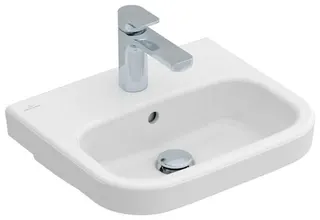 Villeroy & Boch HWB Architectura 450x380mm re-eckig 1HL. m. ÜL. Weiß Alpin – Bild 2