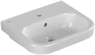 Villeroy & Boch HWB Architectura 450x380mm re-eckig 1HL. m. ÜL. Weiß Alpin – Bild 3