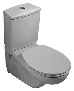 Villeroy & Boch Tiefspül-WCKombi O.novo 355x680x396mm ov wandh. Abg. waagr. Weiß Alpin cplus – Bild 2
